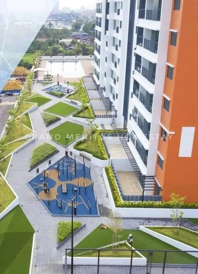 Apartment Grand Meritus Homestay @Penang Perai Malaysia
