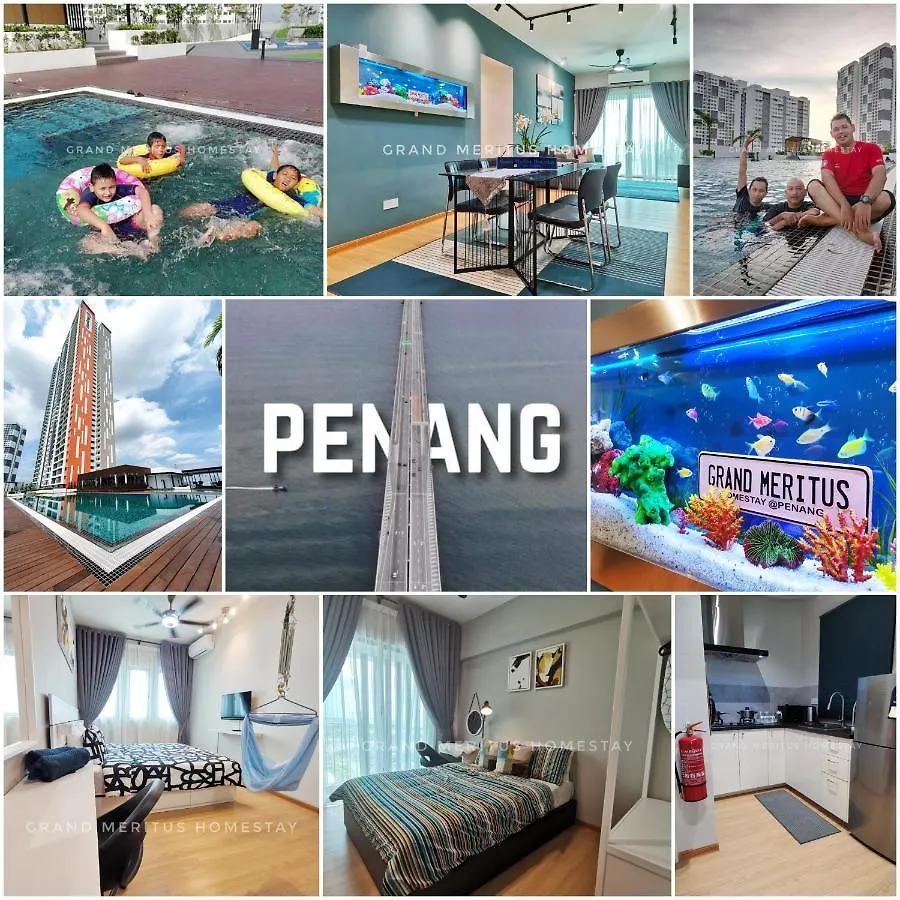 Grand Meritus Homestay @Penang Perai Apartment